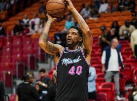 Bench player Udonis Haslem returns to the Miami Heat for another season as an integral locker room presence. (Image: Getty)