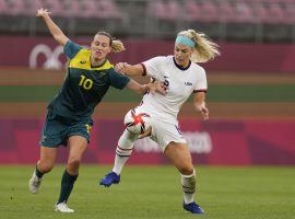 Team USA and Australia will face off in the bronze medal match in womenâ€™s soccer at the Tokyo Olympics. (Image: Fernando Vergara/AP)