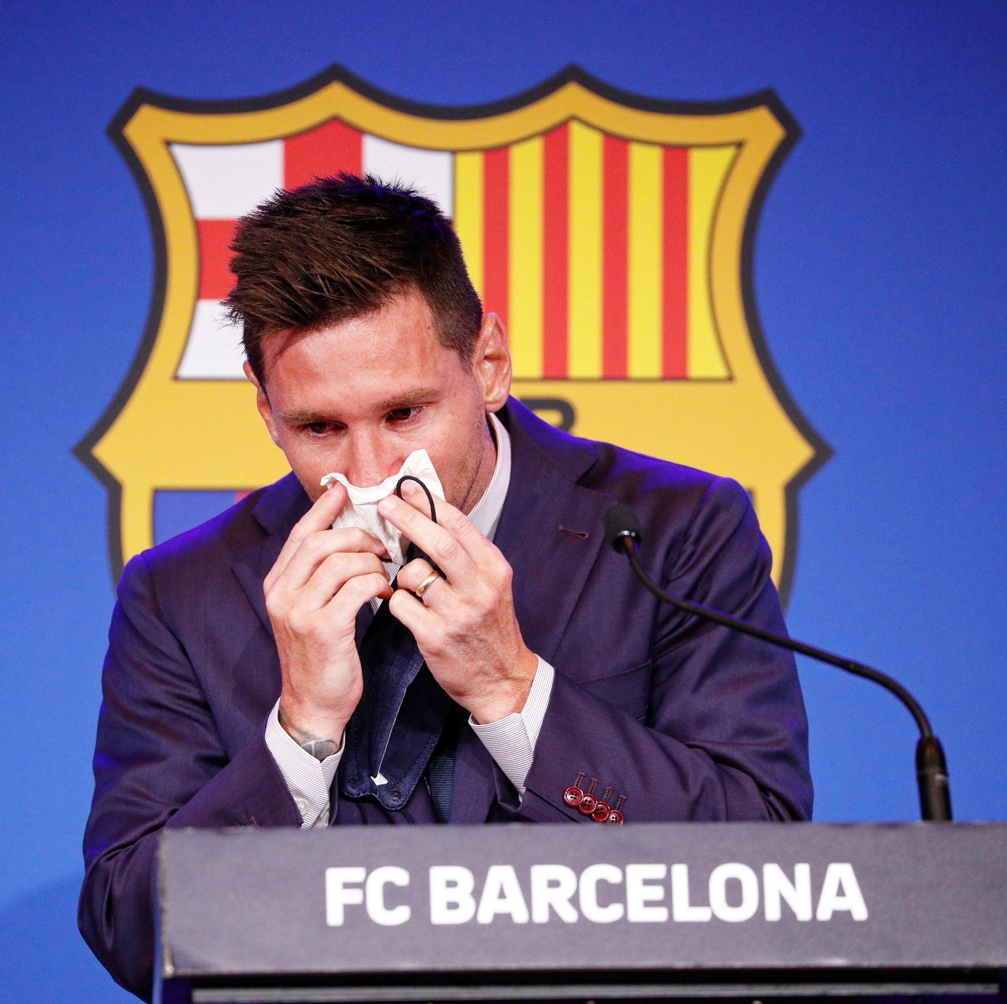 Messi leaved Barcelona