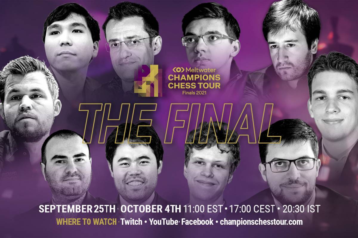Champions Chess Tour Final odds