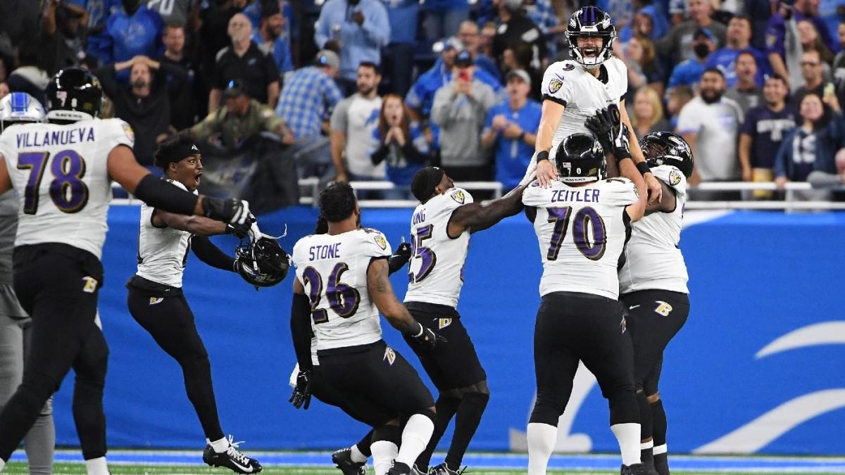 Justin Tucker Baltimore Ravens NFL Record 66-Yard Field Goal FG longest NFL history