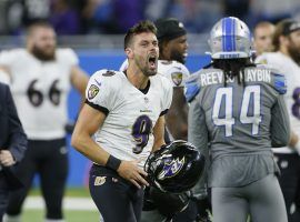 Dapper Labs will offer NFL NFTs that could commemorate moments like Justin Tuckerâ€™s record 66-yard field goal. (Image: Duane Burleson/AP)