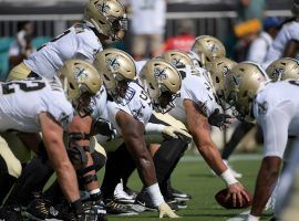 The New Orleans Saints offense in action against the Green Bay Packers in Week 1 in Jacksonville, Florida. (Image: Phelan M. Ebenhack/AP)