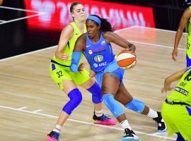 The Chicago Sky will host the Dallas Wings in the first game of the 2021 WNBA Playoffs on Thursday. (Image: Julio Aguilar/Getty)