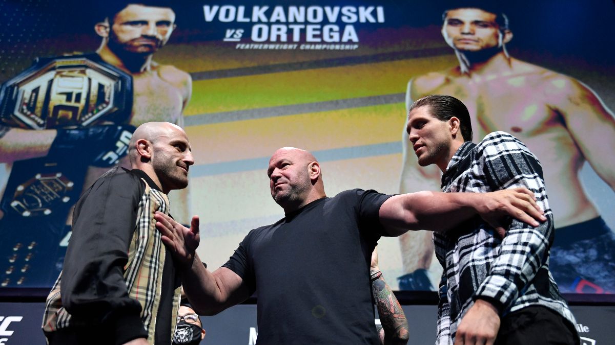 Volkanovski Ortega odds UFC 266