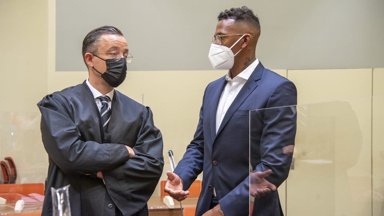 Jerome Boateng in court