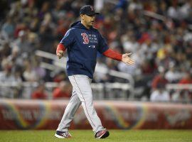 Manager Alex Cora will lead the Boston Red Sox against the Houston Astros in the ALCS. (Image: Nick Wass/AP)