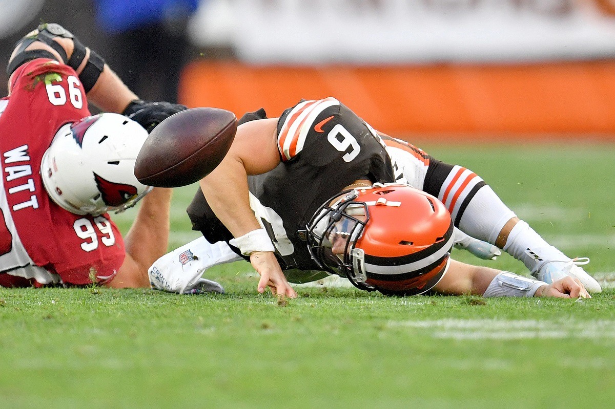 Baker Mayfield Shoulder Injury Backup QB Case Keenum Cleveland Browns start