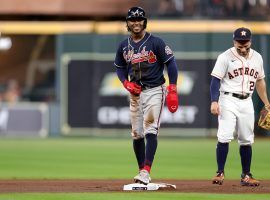 The Atlanta Braves won Game 1 of the World Series 6-2 over the Houston Astros, and are now favorites to take home the championship heading into Game 2. (Image: Carmen Mandato/Getty)