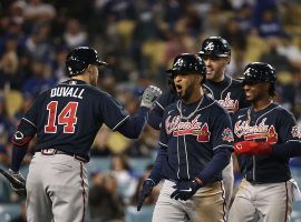 The Atlanta Braves hold a 3-1 lead over the Los Angeles Dodgers for the second straight year heading into Game 5 of the NLCS. (Image: Sean M. Haffey/Getty)