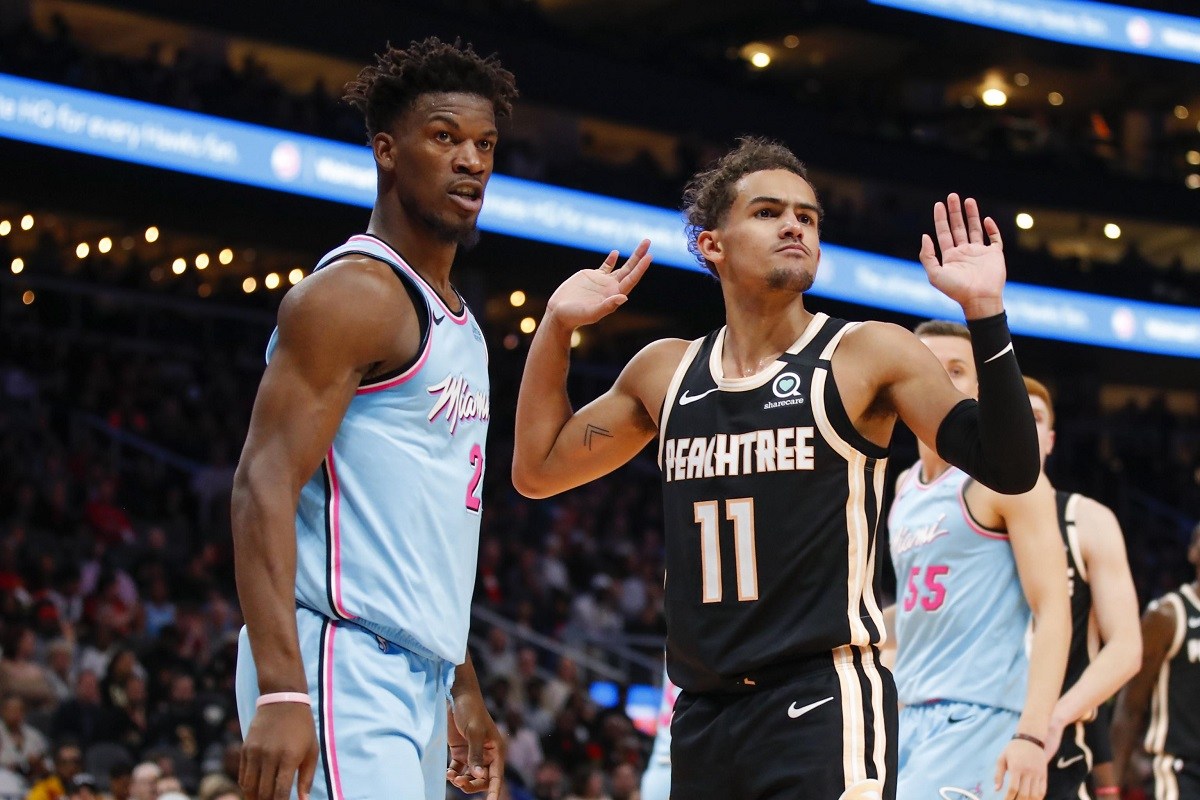 Jimmy Butler Trae Young Miami Heat Atlanta Hawks NBA Southeast Division Odds