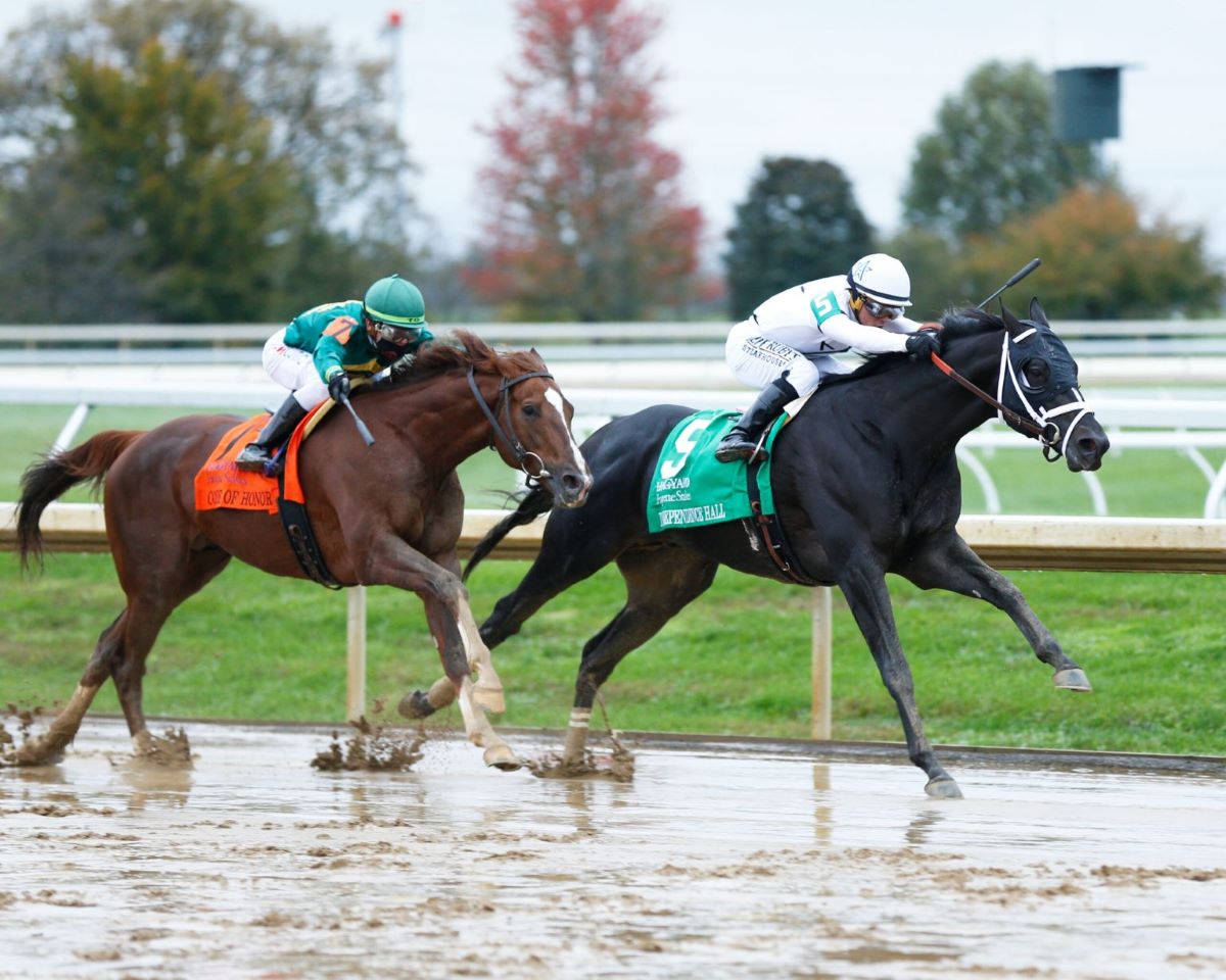 Independence Hall-Keeneland record handle