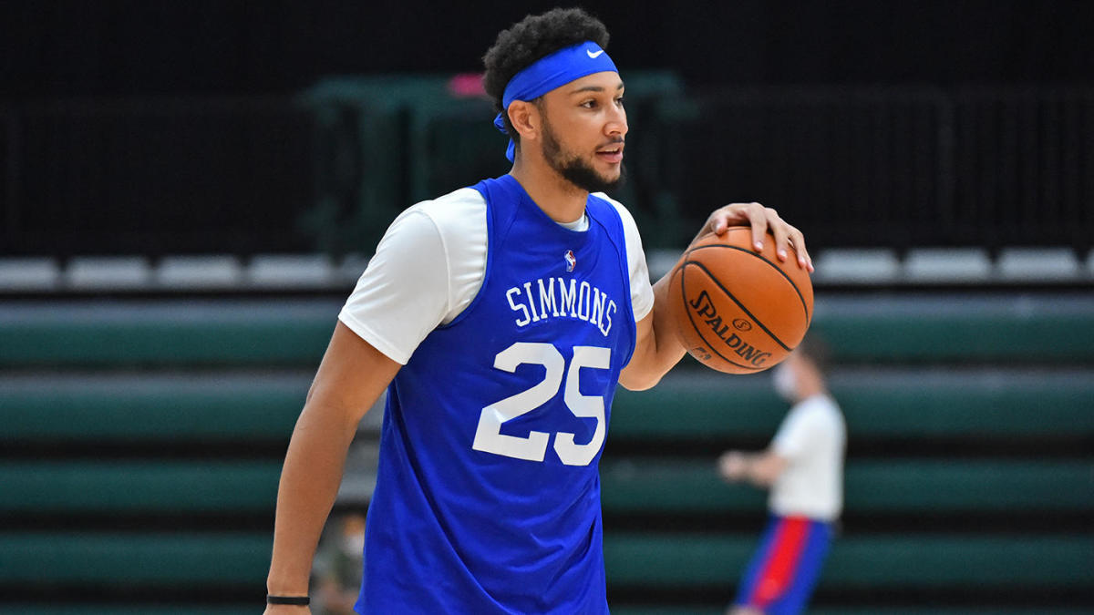 Ben Simmons Philadelphia 76ers Sixers suspended pratice