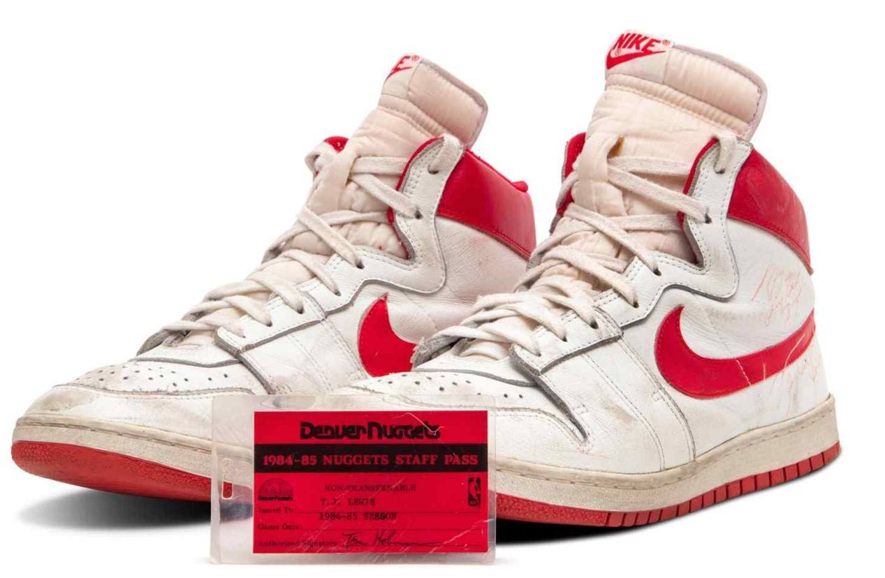 Michael Jordan sneakers break auction record