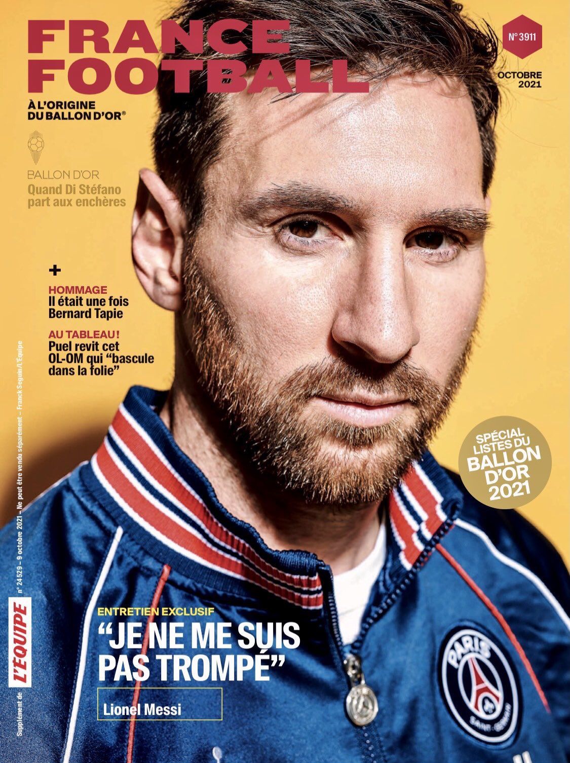 Leo Messi - France Football