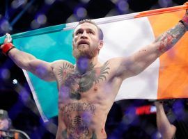 Conor McGregor plans to return to sparring by April 2022, and start fighting again soon thereafter. (Image: John Locher/AP)