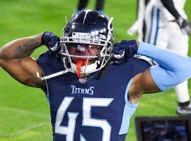 D'Onta Foreman could lead the Titans rushing attack in Week 12, making him a solid play for a low DFS salary. (Image: Field Gulls)