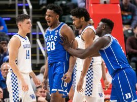 The rivalry between Duke and Kentucky continues on Tuesday night, as the college basketball blue bloods meet in the Champions Classic. (Image: Matt Stone/Louisville Courier Journal)