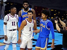 No. 1 Gonzaga will face No. 2 UCLA on Tuesday in a rematch of their Final Four game from last season. (Image: Robert Deutsch/USA Today Sports)