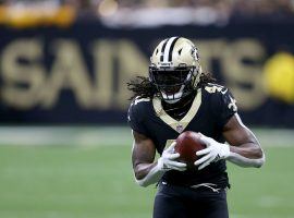 Alvin Kamara, the New Orleans Saint top offensive weapon, will miss Week 10’s match up against the Tennessee Titans in Nashville. (Image: Chuck Cook/USA Today Sports)