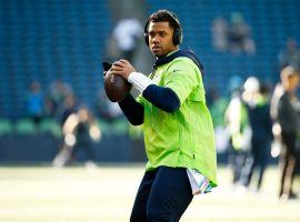 Russell Wilson, quarterback from the Seattle Seahawks, returns to practice after he fractured and dislocated his finger on Thursday Night Football in Week 5. (Image: Joe Nicholson/USA Today Sports)