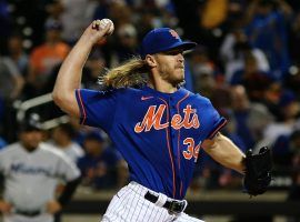 Noah Syndergaard has reportedly signed a one-year, $21 million contract with the Los Angeles Angels. (Image: Andy Marlin/USA Today Sports)