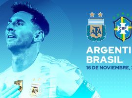 Messi is expected to shine in the big clash between Argentina and Brazil on Tuesday night. (Image: Twitter/Argentina)