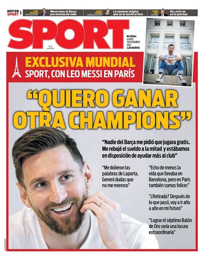 Sport Messi interview