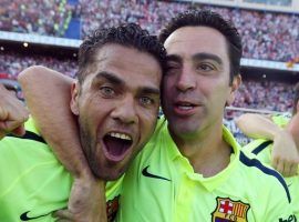 Dani Alves became Xavi's first transfer since his appointment as club manager one week ago. (Image: skysports.com)