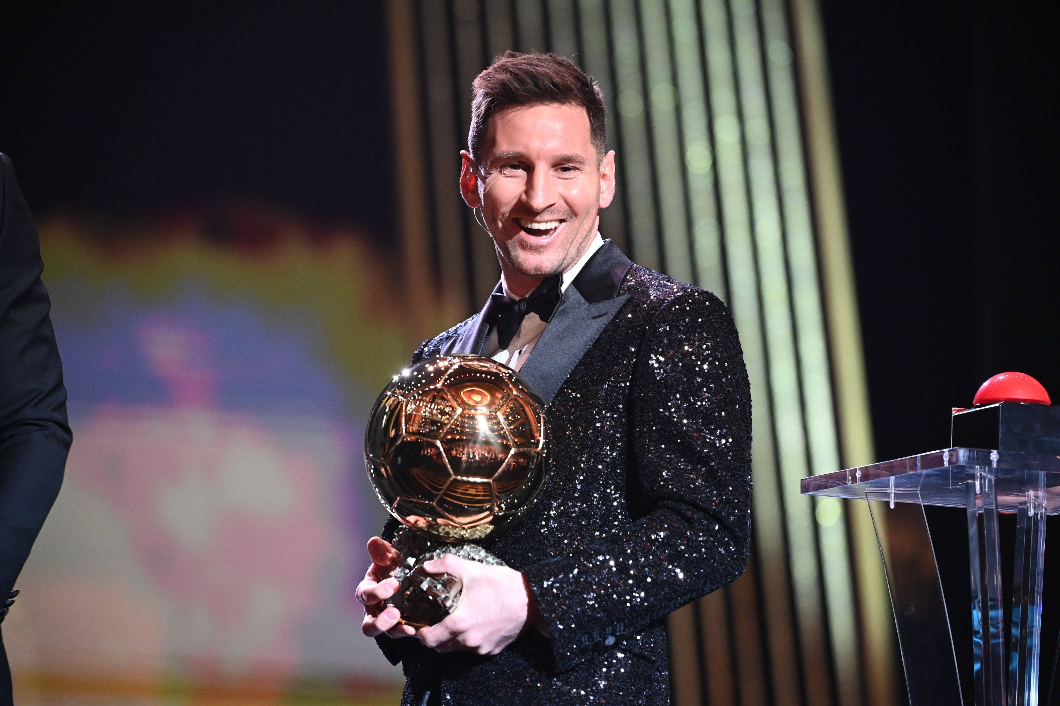 Ballon d'Or 2021: Lionel Messi wins his seventh trophy