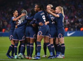 PSG won 4-0 against Real Madrid in the Champions League, with Diallo starting for the French giants. (Image: Twitter/PSG_Feminines)