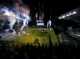 The Union celebrated qualification to the MLS Eastern Conference final in front of an amazing crowd. (Image: Twitter/philaunion)