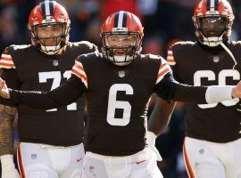 Baker Mayfield and the Cleveland Browns struggled to contain a COVID-19 outbreak. (Image: Getty)