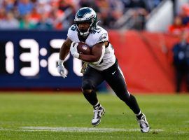Philadelphia Eagles running back Boston Scott should get more carries this week, with two of his peers remaining questionable for Week 17. (Image: DraftKings)