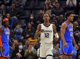 Ja Morant (12) and the Memphis Grizzlies are in first place in the Southwest Division and in fourth overall in the Western Conference. (Image: Getty)
