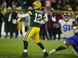 The Green Bay Packers currently hold the No. 1 seed in the NFC for the 2021-22 NFL Playoffs. (Image: Jeff Haynes/AP)