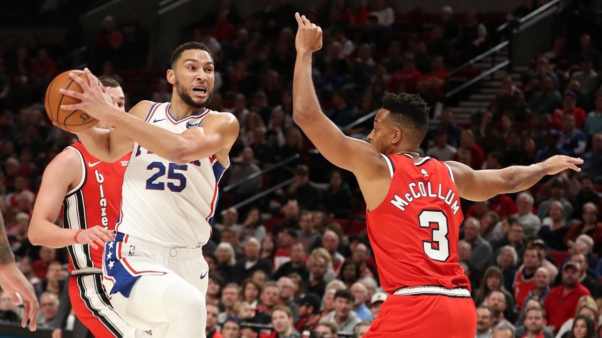 Ben Simmons Trade 76ers Pacers Trail Blazers