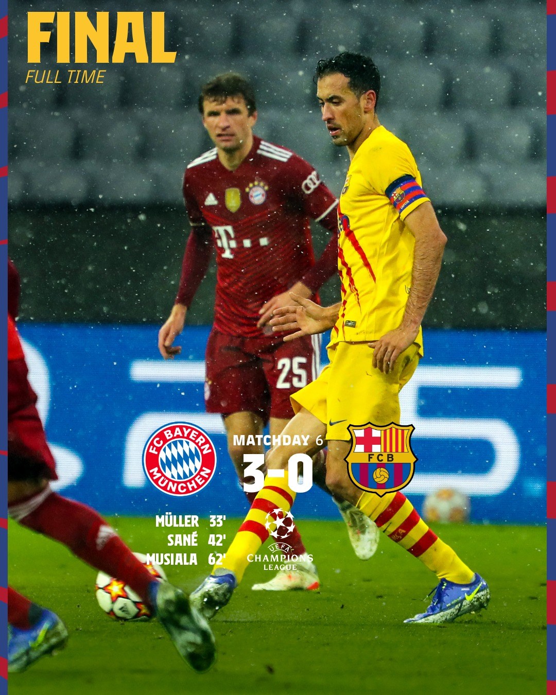 Bayern - Barcelona 3-0