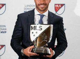 Carles Gil won the MLS MVP award thanks to his excellent performances in the Revs shirt this season. (Image: Twitter/MLS)