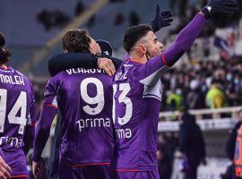 Dusan Vlahovic is one of the best players in Serie A at the moment. (Image: Twitter/acffiorentina)