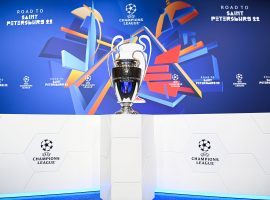 The UEFA Champions League trophy. (Image; Twitter/championsleague)