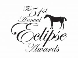 The 51st Eclipse Awards winners will be announced Feb. 10. Sixteen of the 17 finalist categories were announced Saturday. (Image: NTRA)