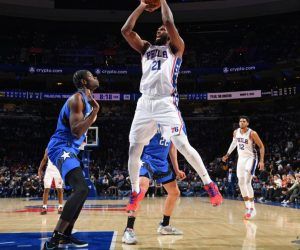 Joel Embiid 50 points Philadelphia 76ers 50 points Orlando Magic