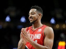 CJ McCollum from the Portland Trail Blazers is eager to return to the hardwood after missing the last four weeks with a scary injury. (Image: Getty)