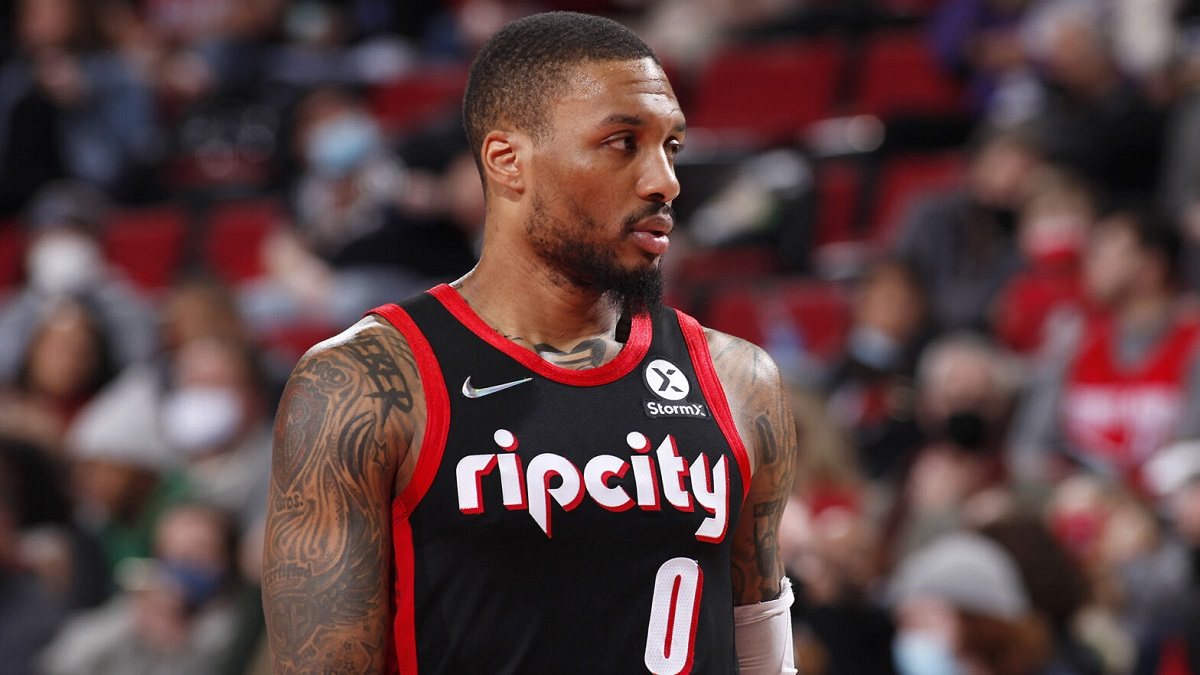 DamianLillard ab injury Portland Trail Blazers out