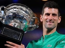 Novak Djokovic successfully applied for a medical exemption that allows him to play in the Australian Open without receiving a COVID-19 vaccination, but Australian officials say they will confirm his reasoning before he can stay in the country. (Image: Andy Brownbill/AP)