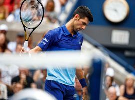 Australian border officials have denied Novak Djokovic entry into the country, threatening his ability to play in the Australian Open. (Image: Annie Wermiel/NY Post)