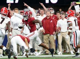 Alabama defeated Georgia in the SEC Championship, but will still come into the national title game as an underdog. (Image: Gary Cosby Jr./USA Today Sports)