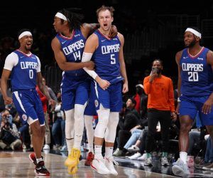 LA Clippers Comeback 35 Points Deficit Luke Kennard Wizards 4-Point Play