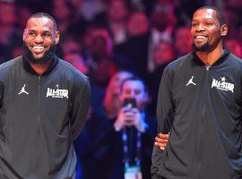 LeBron James and Kevin Durant are All-Star Game captains for a second-straight season. (Image: Getty)